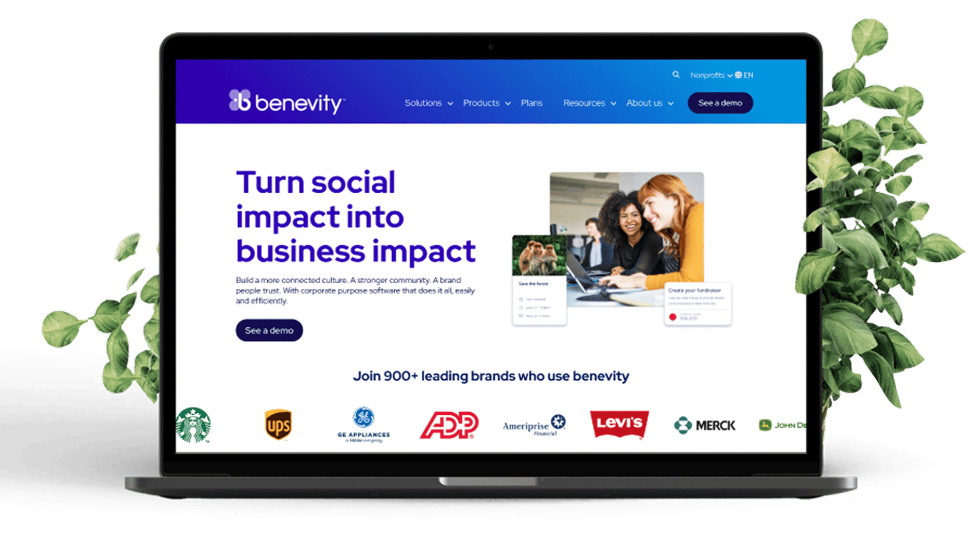 Benevity Laptop Mockups Image-mob2